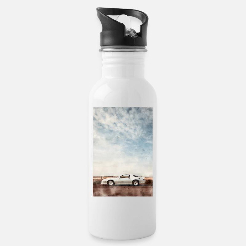 1988 Camaro - Gourde avec paille intégrée - blanc