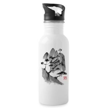 Cliff - Water bottle with straw - white - Right