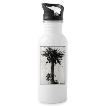 Palm Beach Holiday Summer Sun Sea Travel Holidays - Gourde avec paille intégrée - blanc - Droite