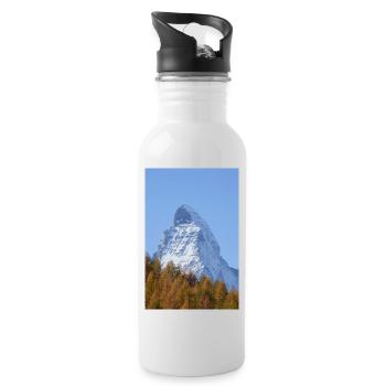 Matterhorn - Water bottle with straw - white - Right