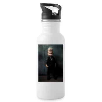 Business Baby - Water bottle with straw - white - Right