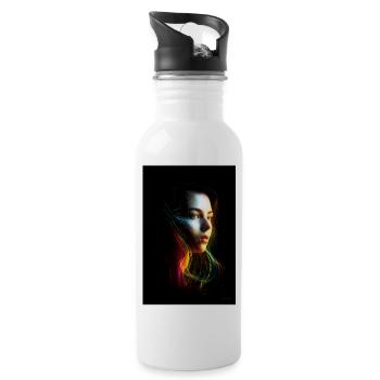 Sensual 2 - Water bottle with straw - white - Right