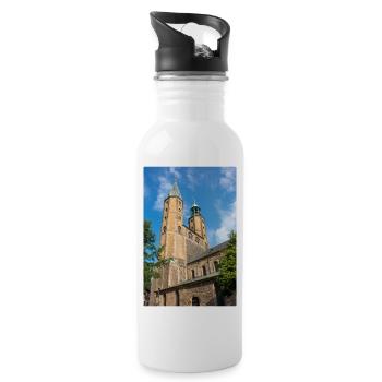 Église des Saints Côme et Damian Goslar - Gourde avec paille intégrée - blanc - Droite