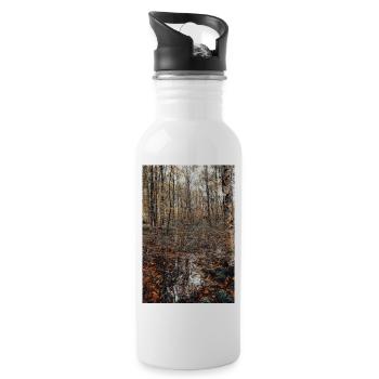 Forest - Water bottle with straw - white - Right