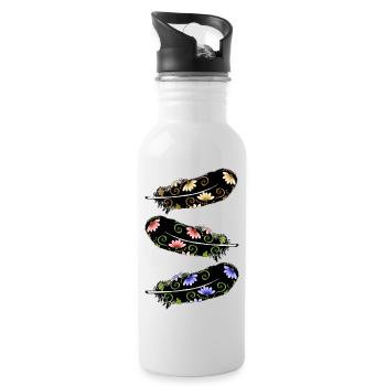 Pen - Water bottle with straw - white - Right