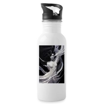 Lamia - Water bottle with straw - white - Right