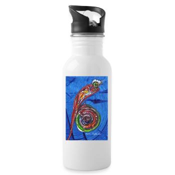 FUNtasie - Water bottle with straw - white - Right