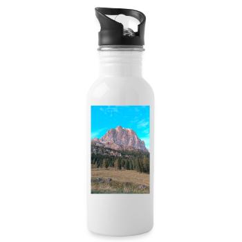 IMG 20240929 172418 1 - Trinkflasche mit integriertem Trinkhalm - Weiß - Rechts