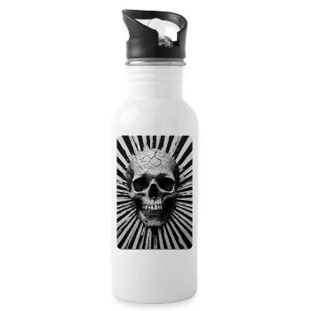 T-shirt The Last Revelation - Water bottle with straw - white - Right