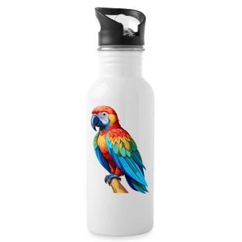 Parrot - Water bottle with straw - white - Right