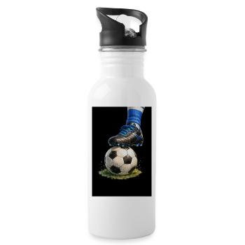 WK 2026 - Water bottle with straw - white - Right