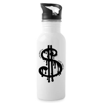 Slavic Dollar - Water bottle with straw - white - Right