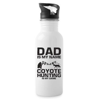 Coyote Design for Coyote Shreactors - Water bottle with straw - white - Right