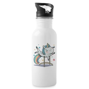 Magical Balance - Water bottle with straw - white - Right