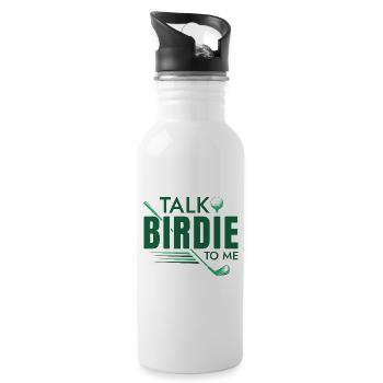 Parlez-moi de Birdie - Gourde avec paille intégrée - blanc - Droite