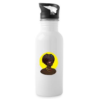 Miscellaneous Fromerica Pride - Water bottle with straw - white - Right