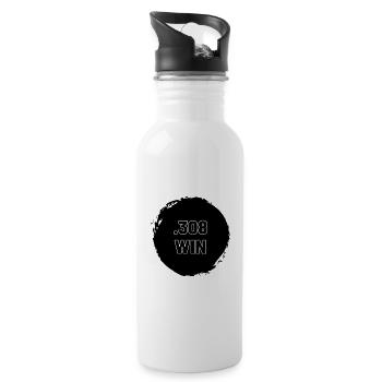 308 WIN Hunter Shooter Shooter NATO Cartridge - Water bottle with straw - white - Right