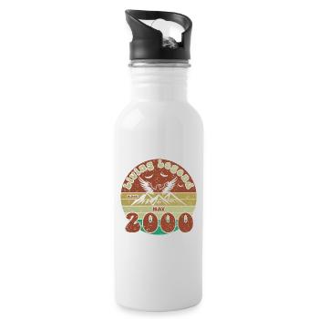 25th Birthday Living Legend since VIN 05/2000 - Water bottle with straw - white - Right