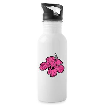 Mother's Day Gift Mother's Day Gift Idea - Water bottle with straw - white - Right