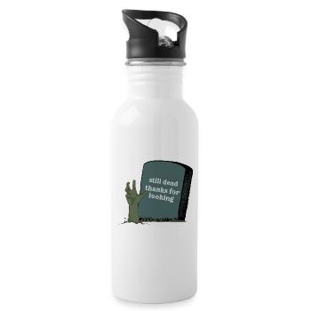 still dead thanks for looking - Water bottle with straw - white - Right