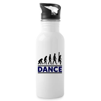 Tanz Evolution Break Hip-Hop - Trinkflasche mit integriertem Trinkhalm - Weiß - Rechts
