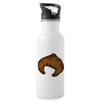 Croissant - Water bottle with straw - white - Right