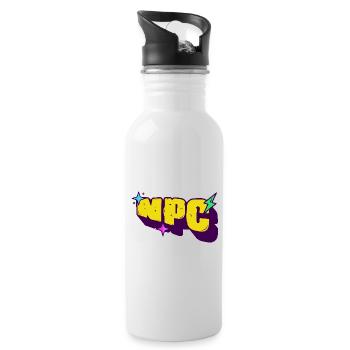 Npc - Water bottle with straw - white - Right