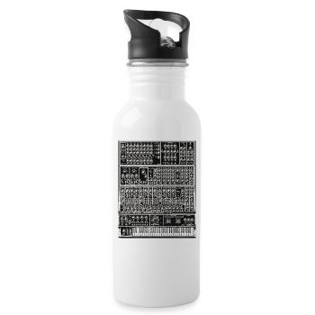 Modulares System synth - Trinkflasche mit integriertem Trinkhalm - Weiß - Rechts