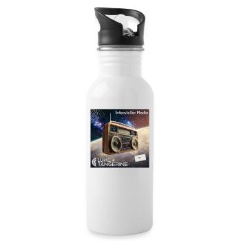 Interstellar Radio - Water bottle with straw - white - Right