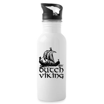 VECTEUR MULTICOULE - VIKING NEERLANDAIS - Gourde avec paille intégrée - blanc - Droite