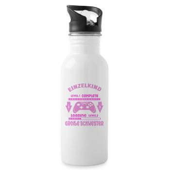 Only Child Complete - Loading Big Sister 2026 - Water bottle with straw - white - Right