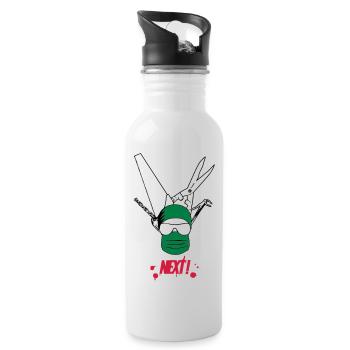 Surgeon - Water bottle with straw - white - Right