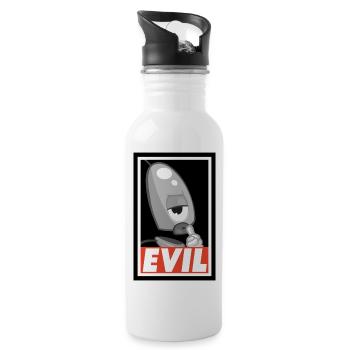 MiniMe Tink-trivisk - Trinkflasche mit integriertem Trinkhalm - Weiß - Rechts