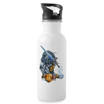 Battle for Legend : Ayuntar Le Colosse - Gourde avec paille intégrée - blanc - Droite