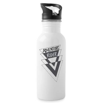 ADV-Rider - Water bottle with straw - white - Right
