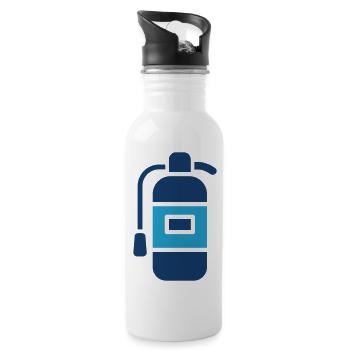 Extincteur Solid Icon Safety Emergency Symb - Gourde avec paille intégrée - blanc - Droite