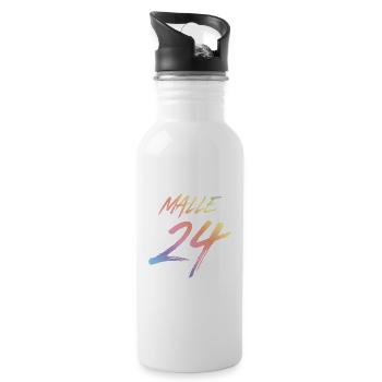 Malle 24 Mallorca 2024 Coloré - Gourde avec paille intégrée - blanc - Droite