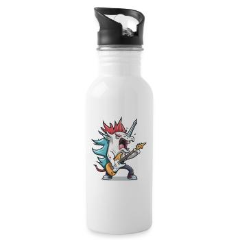 Magical Melody - Water bottle with straw - white - Right