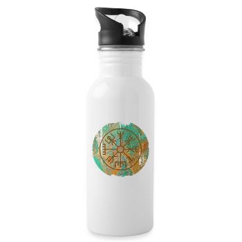 Vegvisir E 36 - Water bottle with straw - white - Right