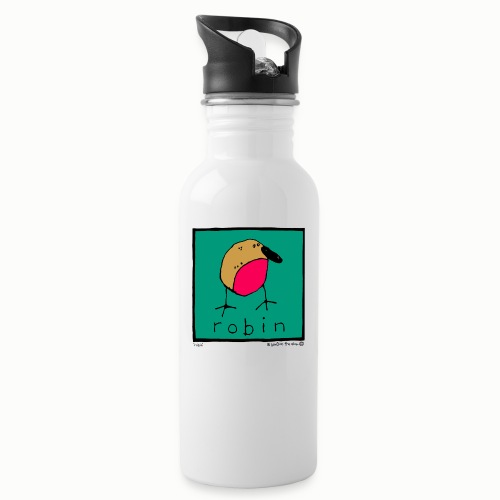 robin 2 - Water bottle with straw