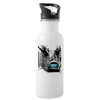 Havana Dream - 3 - Water bottle with straw - white - Right