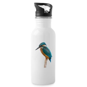 Kingfisher - Kingfisher - Water bottle with straw - white - Right