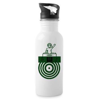 Beats - Trinkflasche mit integriertem Trinkhalm - Weiß - Rechts