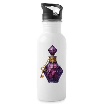 Magic Potion Elixir Vial Jewel Spell Potion - Water bottle with straw - white - Right