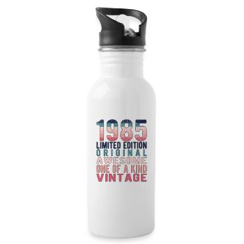 Edition limitée depuis 1985 Anniversaire Millésime 1985 - Gourde avec paille intégrée - blanc - Droite