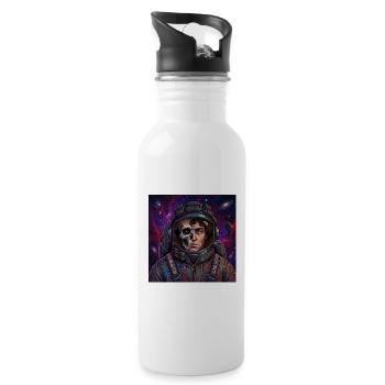 Dead in Space - Water bottle with straw - white - Right