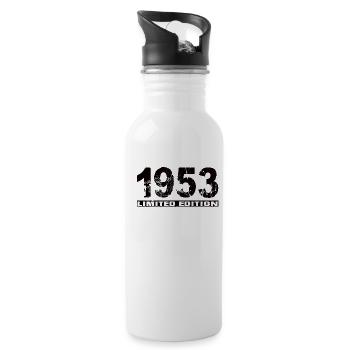Édition limitée 1953 - Gourde avec paille intégrée - blanc - Droite