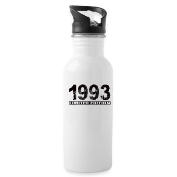 Limited Edition 1993 - Water bottle with straw - white - Right