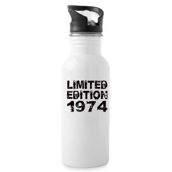Édition Limitée 1974 Anniversaire 1974 Anniversaire - Gourde avec paille intégrée - blanc - Droite