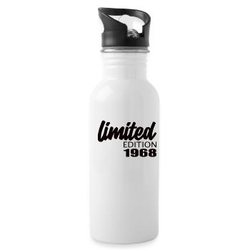 Limited Edition 1968 - Water bottle with straw - white - Right